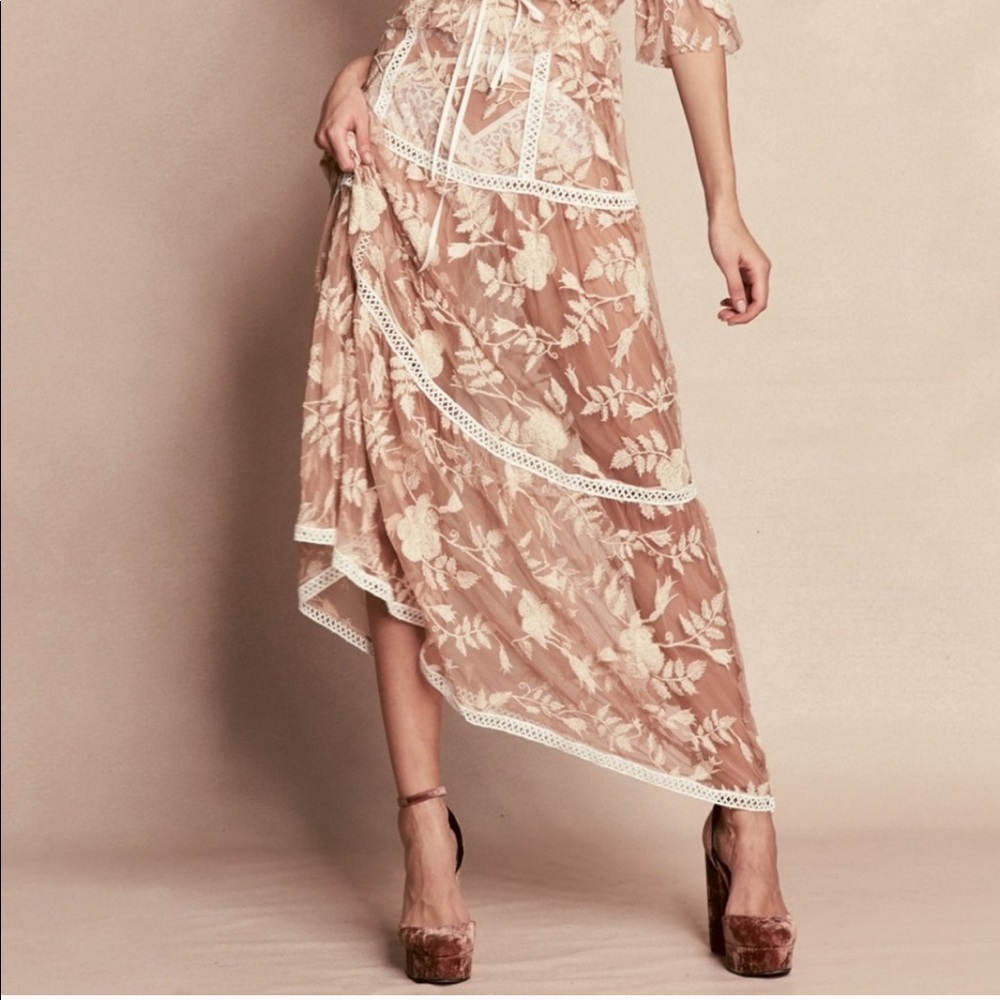 For Love and Lemons Emelia skirt